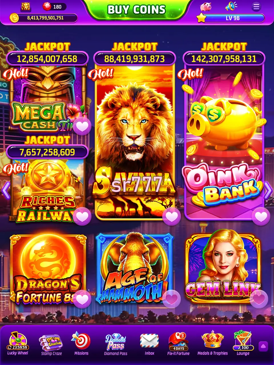 sr777 Tangkapan Layar - APK Resmi
